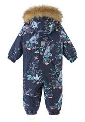 Детский зимний комбинезон Reima LAPPI, темно-синий узор цена и информация | Зимняя одежда для детей | 220.lv