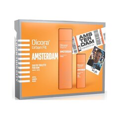 Vīriešu smaržu komplekts Dicora Urban Fit Amsterdam, 2 gab. cena un informācija | Dicora Smaržas, kosmētika | 220.lv