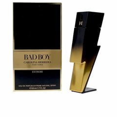 Aromātisks ūdens Carolina Herrera Bad Boy Extreme EDP vīriešiem, 50 ml cena un informācija | Vīriešu smaržas | 220.lv