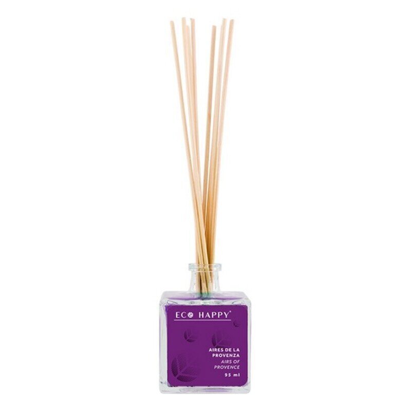 Aromātiskie kociņi Mikado Aires de la Provenza Eco Happy S0584075 (95 ml) cena un informācija | Mājas aromāti | 220.lv