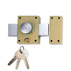 Drošības slēdzene Lince 3910-93910he Tradicionāls Emaljēts metāls cena un informācija | Durvju slēdzenes | 220.lv