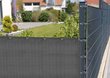 Ūdensnecaurlaidīgs balkona/žoga tīkls 100 x 500 cm PVC cena un informācija | Žogi un piederumi | 220.lv