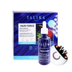 Парикмахерский набор Talika Hair Force Антиопрокидывающийся 2 Предметы цена и информация | Распылите крем-спрей на волосы на расстоянии 20-25 см, расчешите их расческой. | 220.lv