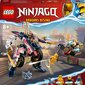 71792 LEGO® NINJAGO Sora pārveidojamais motocikla sacīkšu robots цена и информация | Konstruktori | 220.lv