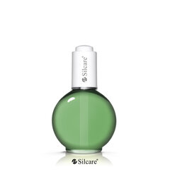 Nagu un kutikulu eļļa Silcare The Garden of Colour Regenerating Cuticle and Nail Oil Kiwi Deep Green, 75 ml cena un informācija | Silcare Smaržas, kosmētika | 220.lv