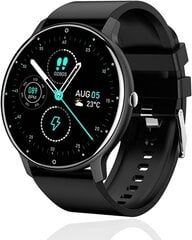 ZL02D Smartwatch Viedpulkstenis 1,28" / Bluetooth / IP67 / melns cena un informācija | Viedpulksteņi (smartwatch) | 220.lv