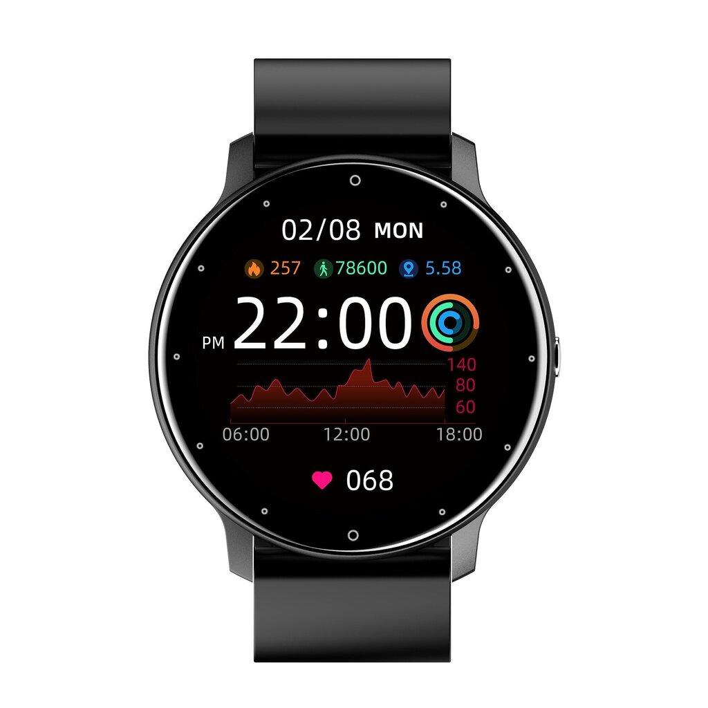 ZL02D Black cena un informācija | Viedpulksteņi (smartwatch) | 220.lv