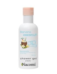 Banānu un kokosriekstu dušas želeja Nacomi, 300 ml cena un informācija | Dušas želejas, eļļas | 220.lv