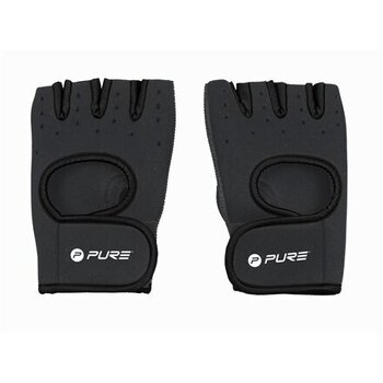 Тренировочные перчатки Pure2Improve, размер L/XL, черный цвет цена и информация | Перчатки для турника и фитнеса | 220.lv