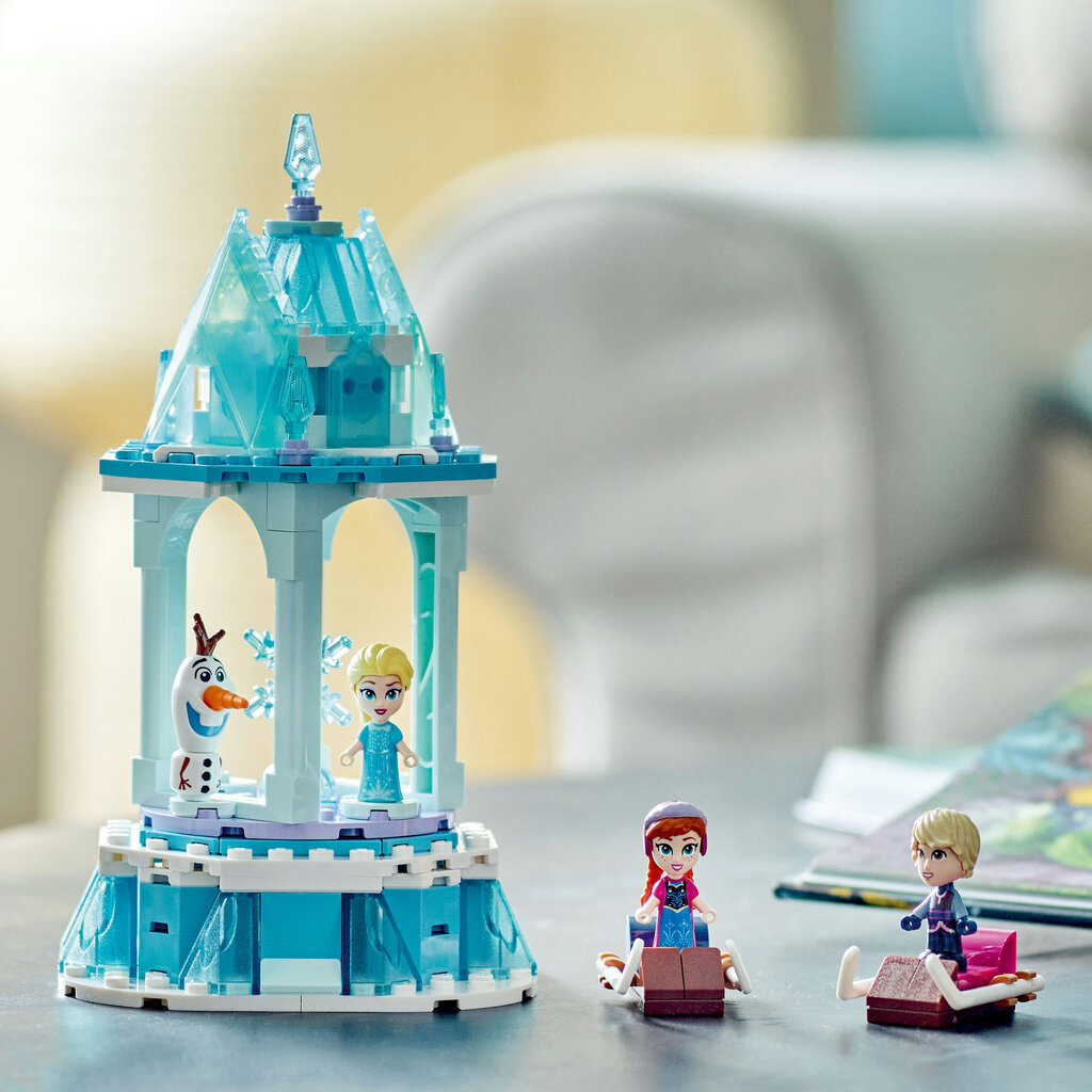43218 LEGO® Disney Annas un Elzas maģiskais karuselis cena un informācija | Konstruktori | 220.lv