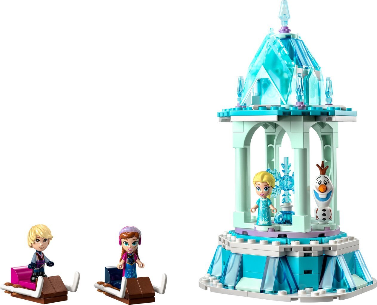43218 LEGO® Disney Annas un Elzas maģiskais karuselis цена и информация | Konstruktori | 220.lv