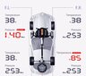 TPMS 08, Riepu spiediena mērītāju komplekts, 4 ārējie sensori, WIFI cena un informācija | Auto piederumi | 220.lv