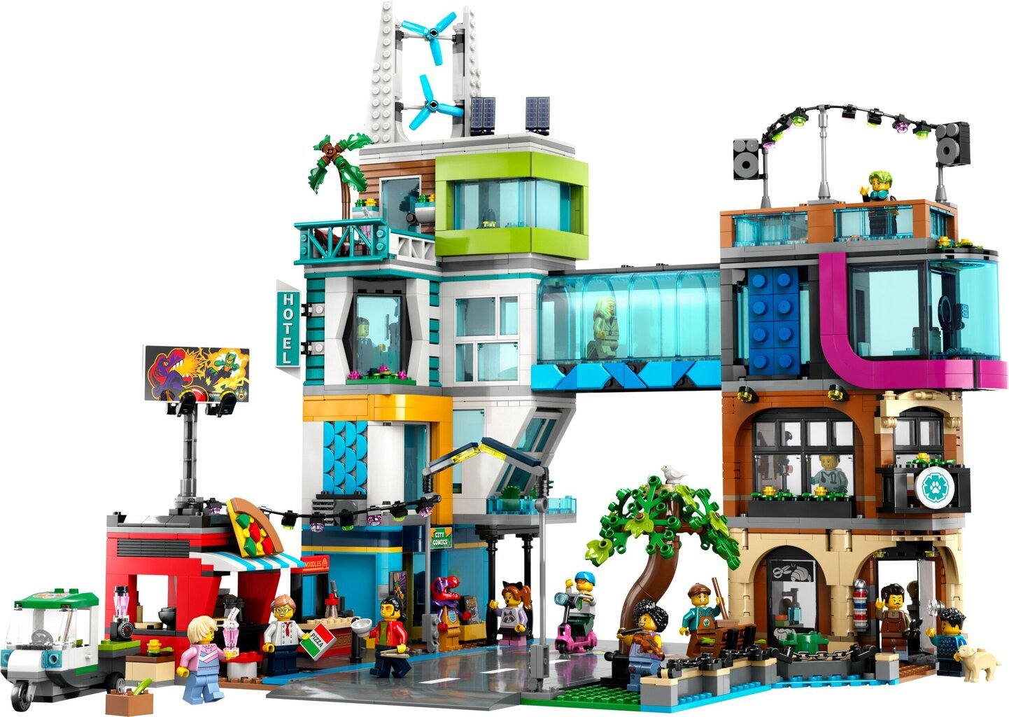 60380 LEGO® City Pilsētas centrs cena un informācija | Konstruktori | 220.lv