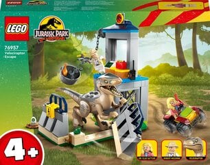 76957 Побег велоцираптора LEGO® Jurassic World цена и информация | Конструкторы | 220.lv