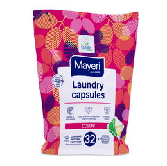 MAYERI All-Care Color veļas mazgāšanas kapsulas 32 gab cena un informācija | Veļas mazgāšanas līdzekļi | 220.lv