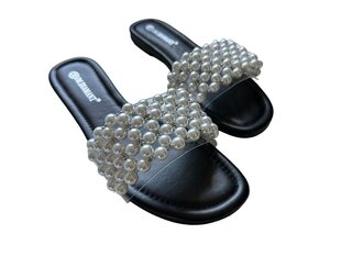 Čības ar pērlītēm-JM.DIAMANT cena un informācija | Sieviešu sandales | 220.lv