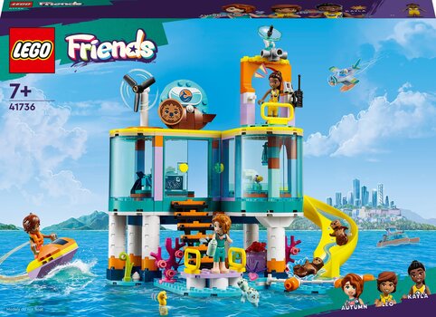 41736 Морской спасательный центр LEGO® Friends цена и информация | Конструкторы и кубики | 220.lv