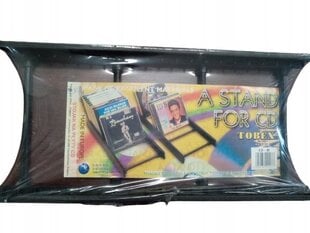 Tobex CD turētājs plastmasas CD-III melns, par 20 цена и информация | Виниловые пластинки, CD, DVD | 220.lv