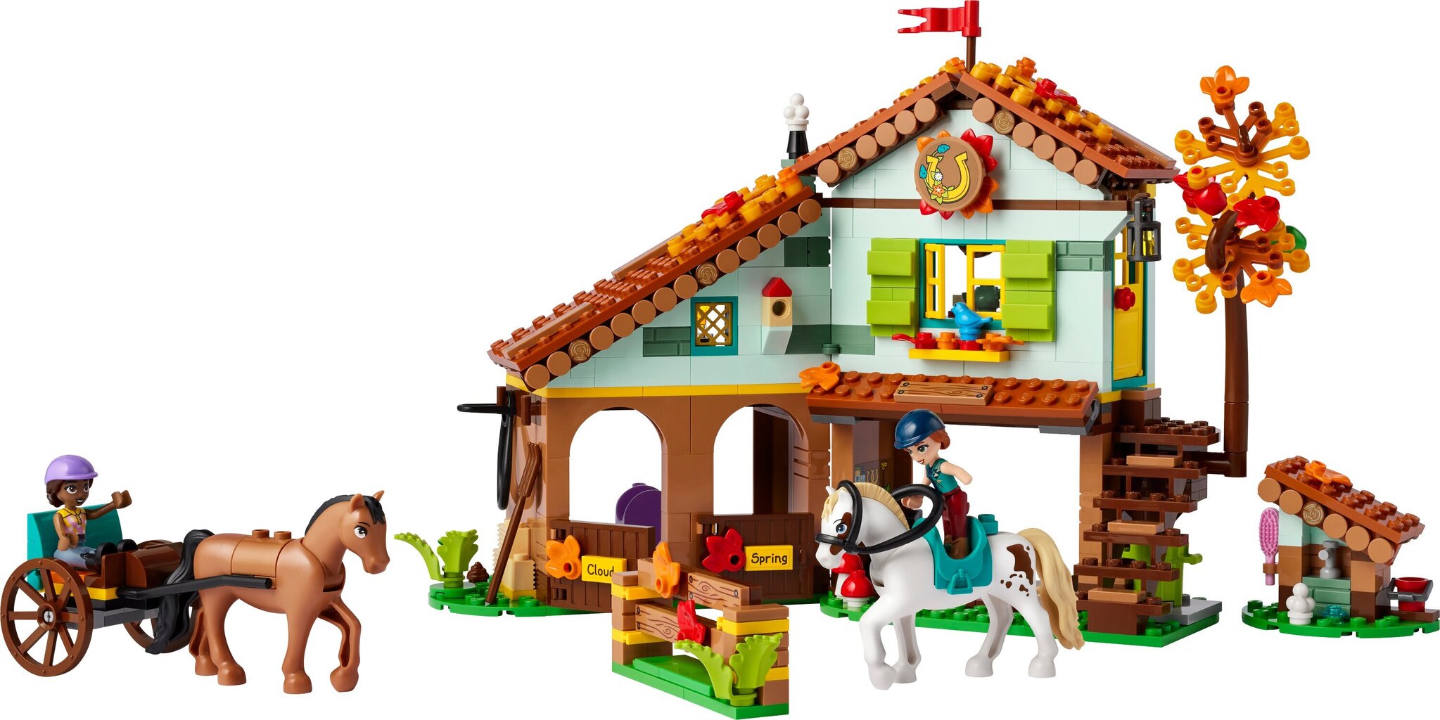 41745 LEGO® Friends Otumas zirgu stallis cena un informācija | Konstruktori | 220.lv