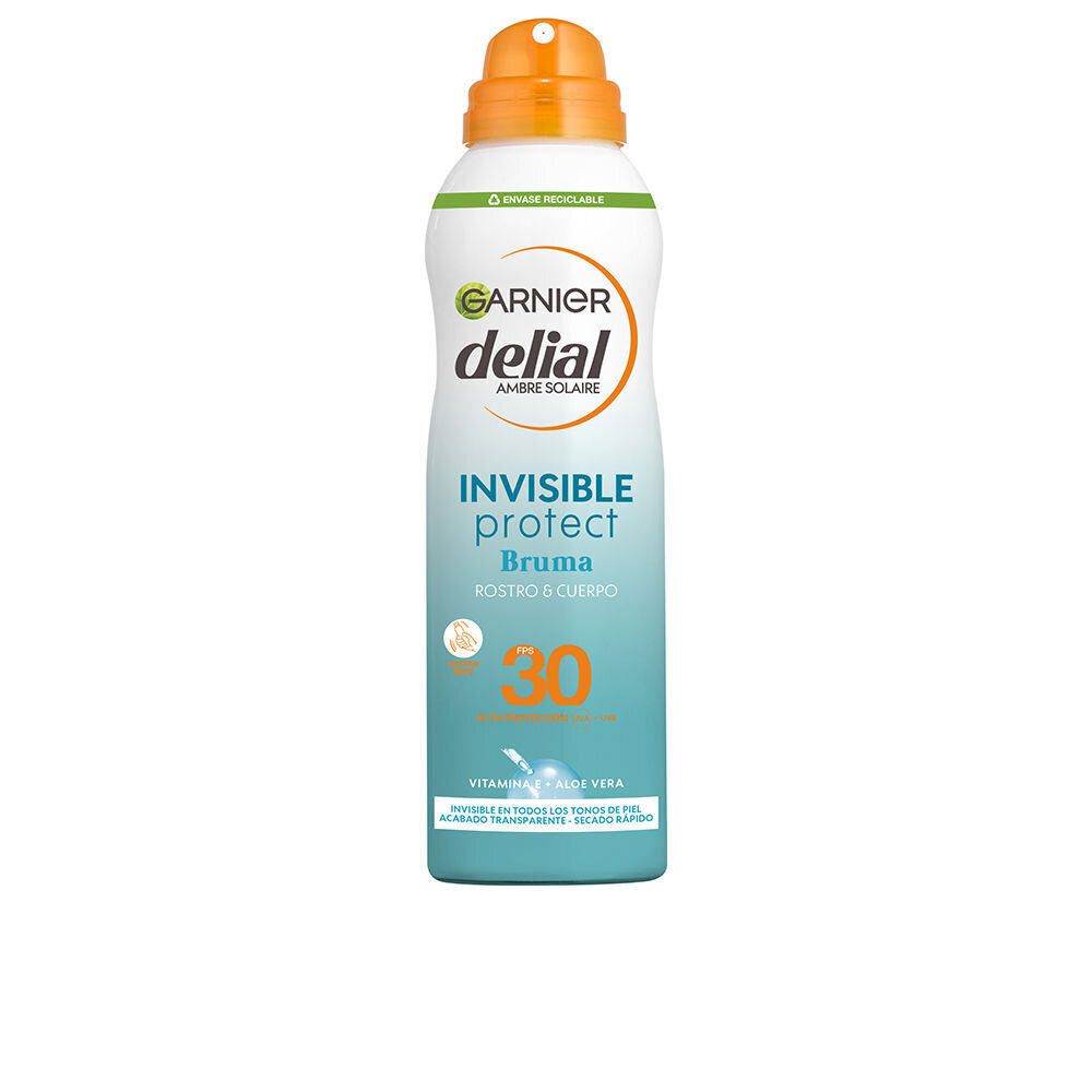 Saules aerosols Garnier Invisible Protect Spf 30, 200 ml cena un informācija | Sauļošanās krēmi | 220.lv