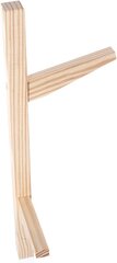 Детская вешалка Atmocphera, белая деревянная, 30 x 30 x 135 см цена и информация | Вешалки для одежды | 220.lv