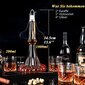 SuJolly Rocket karafe 1 l + 4 glāzes, raķete cena un informācija | Glāzes, krūzes, karafes | 220.lv