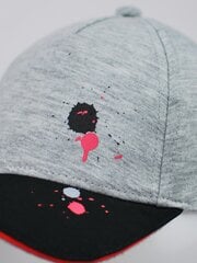 Cepure vīriešiem Noviti 99068, pelēks цена и информация | Шапки, перчатки, шарфы для мальчиков | 220.lv