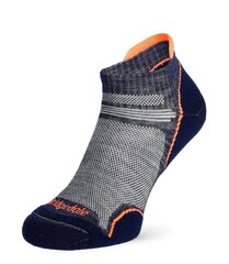 Bridgedale UL T2 Merino Performance Low - navy/candy 77610-2593 цена и информация | Мужские носки, чёрные | 220.lv