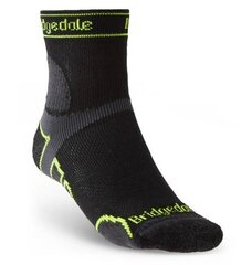 Bridgedale Lightweight T2 Merino Sport 3/4 Crew - black 77619-850 цена и информация | Женские носки | 220.lv