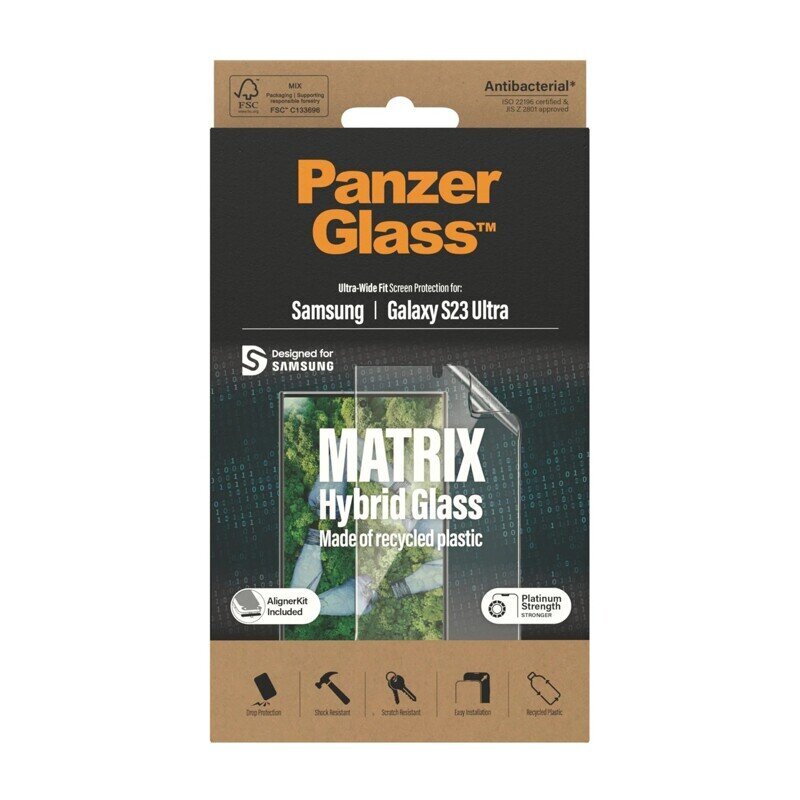 PanzerGlass Matrix Screen Protector cena un informācija | Ekrāna aizsargstikli | 220.lv