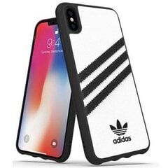 Adidas OR Moulded Case PU iPhone 12 Pro Max biało-czarny|white-black 42239 цена и информация | Чехлы для телефонов | 220.lv