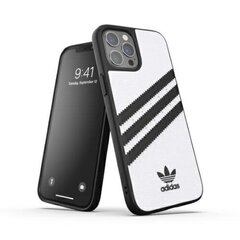 Adidas OR Moulded Case PU iPhone 12 Pro Max biało-czarny|white-black 42239 цена и информация | Чехлы для телефонов | 220.lv