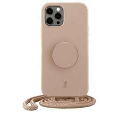 Etui JE PopGrip iPhone 12 Pro Max 6,7" beżowy|beige 30175 AW|SS23 (Just Elegance) цена и информация | Чехлы для телефонов | 220.lv