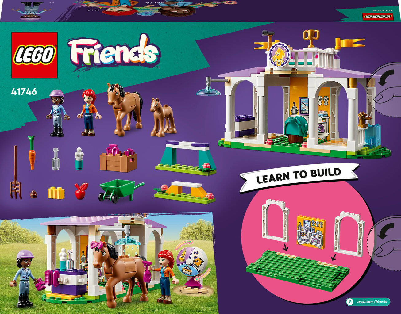 41746 LEGO® Friends Zirgu apmācības cena un informācija | Konstruktori | 220.lv