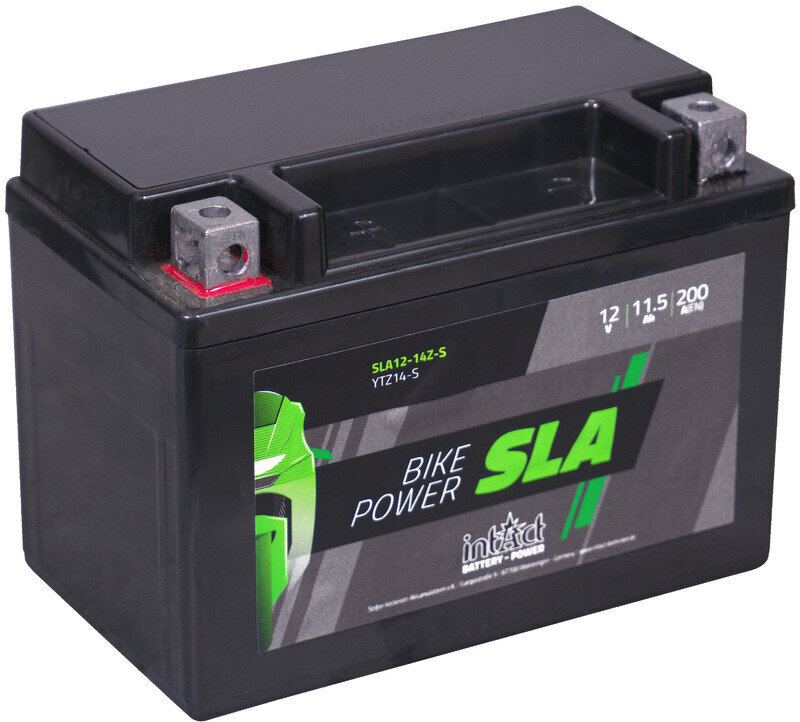 Akumulators motocikliem intAct Battery-Power SLA YTZ14-S 11,5Ah c20 200A cena un informācija | Moto akumulatori | 220.lv