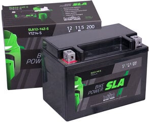 Аккумулятор для мотоциклов intAct Battery-Power SLA (YTZ14-S) 11,5AH (c20) 200A (EN) цена и информация | Мото аккумуляторы | 220.lv