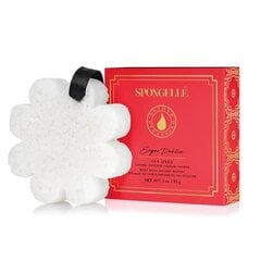 Ķermeņa sūklis piesātināts ar dušas gelu Spongelle White Flower Sugar Dahila, 85 g cena un informācija | Dušas želejas, eļļas | 220.lv