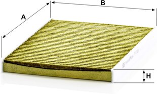 Салонный фильтр Mann FP2436 цена и информация | Авто принадлежности | 220.lv