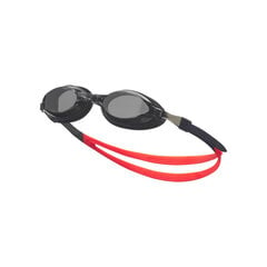 Nike peldēšanas peldbrilles Chrome Melns/Sarkanas cena un informācija | Peldēšanas brilles | 220.lv
