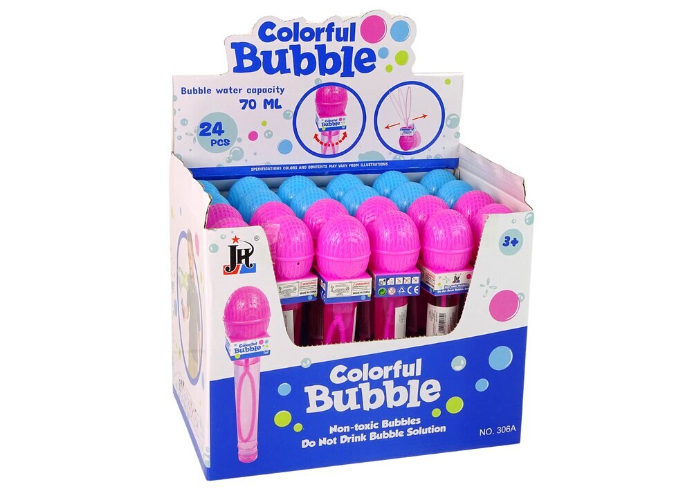 Ziepju burbuļi Mikrofons, 70 ml cena un informācija | Ūdens, smilšu un pludmales rotaļlietas | 220.lv