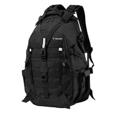 Походный рюкзак, большой и прочный, черный, 25 л + чехол от дождя цена и информация | Рюкзаки и сумки | 220.lv