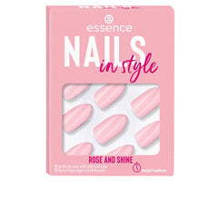 Mākslīgie nagi Essence Nails In Style Nº 14 Rose and shine, 12 gab. cena un informācija | Nagu kopšanas piederumi | 220.lv