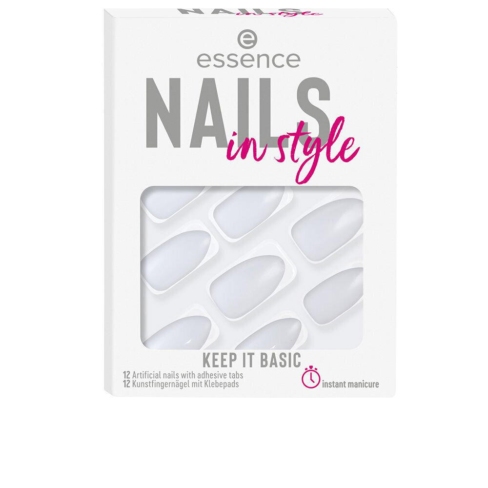 Mākslīgie nagi Essence Nails In Style 15 , 12 gab. cena un informācija | Nagu kopšanas piederumi | 220.lv