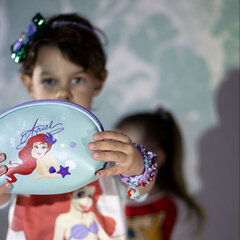 Дорожный несессер Princesses Disney бирюзовый 20 x 13 x 6 cm цена и информация | Косметички, косметические зеркала | 220.lv