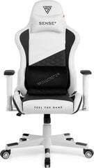 Spēļu krēsls Sense7 Spellcaster Senshi Edition, balts cena un informācija | Biroja krēsli | 220.lv