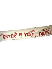 Virtene-plakāts "Enter if you dare" (1,80 m) cena un informācija | Svētku dekorācijas | 220.lv