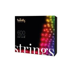 TWINKLY Strings 600 (TWS600STP-BEU) Умные гирлянды для елки 600 LED RGB 48 м цена и информация | Гирлянды | 220.lv