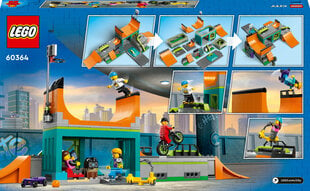 60364 LEGO® City Ārtelpu skeitparks cena un informācija | Konstruktori | 220.lv