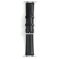 Beline pasek Apple Watch Leather 38|40|41mm czarny |black цена и информация | Аксессуары для смарт-часов и браслетов | 220.lv