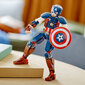 76258 LEGO® Marvel Būvējama Kapteiņa Amerikas figūra cena un informācija | Konstruktori | 220.lv